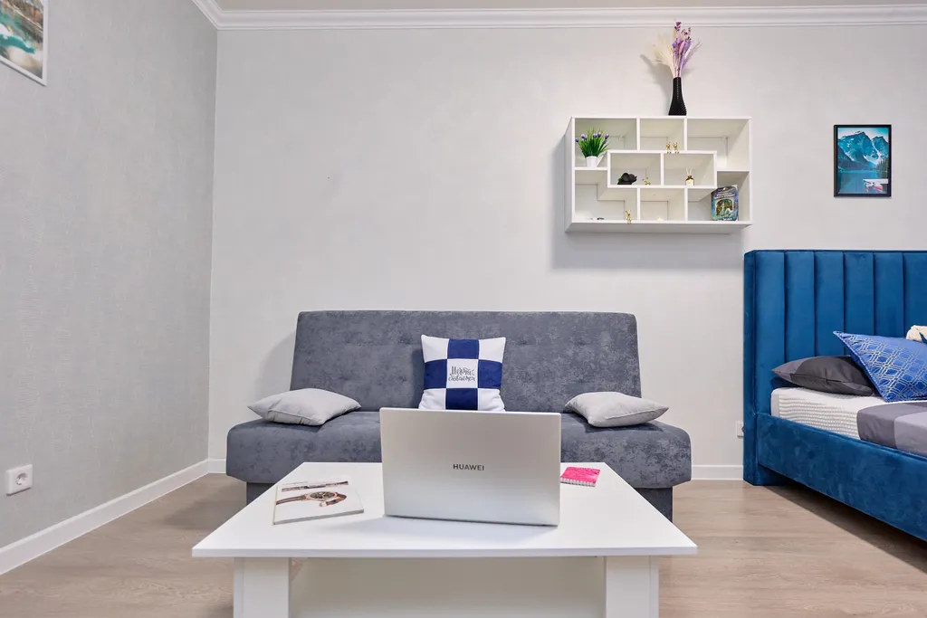 Евродвушка с балконом на 19 этаже вместительность на 6 человек