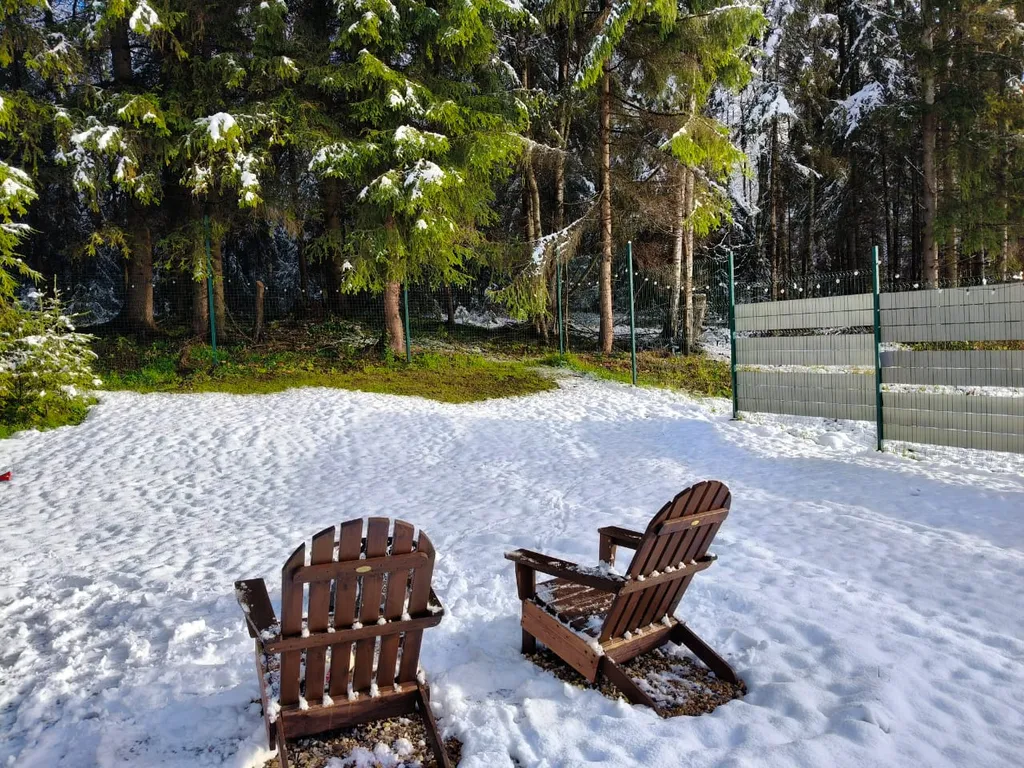 Уютный домик-глемпинг с сауной в лесу