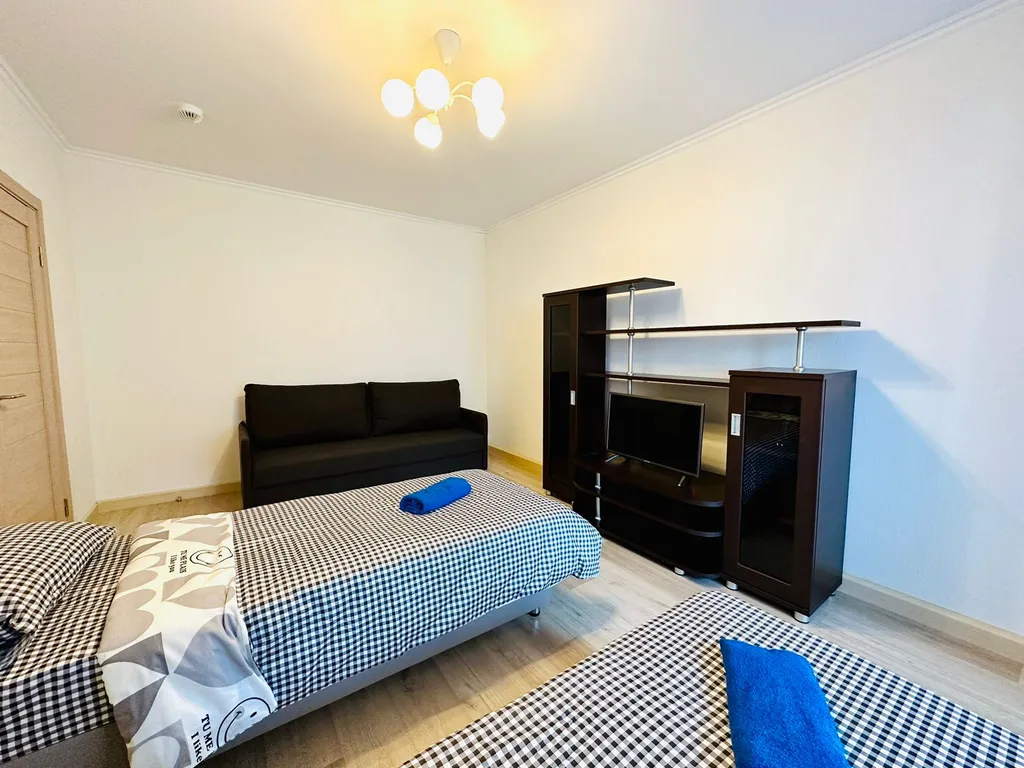 Вместительная двух комнатная квартира