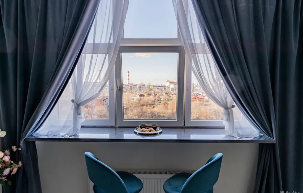 Панорамный люкс с джакузи и камином