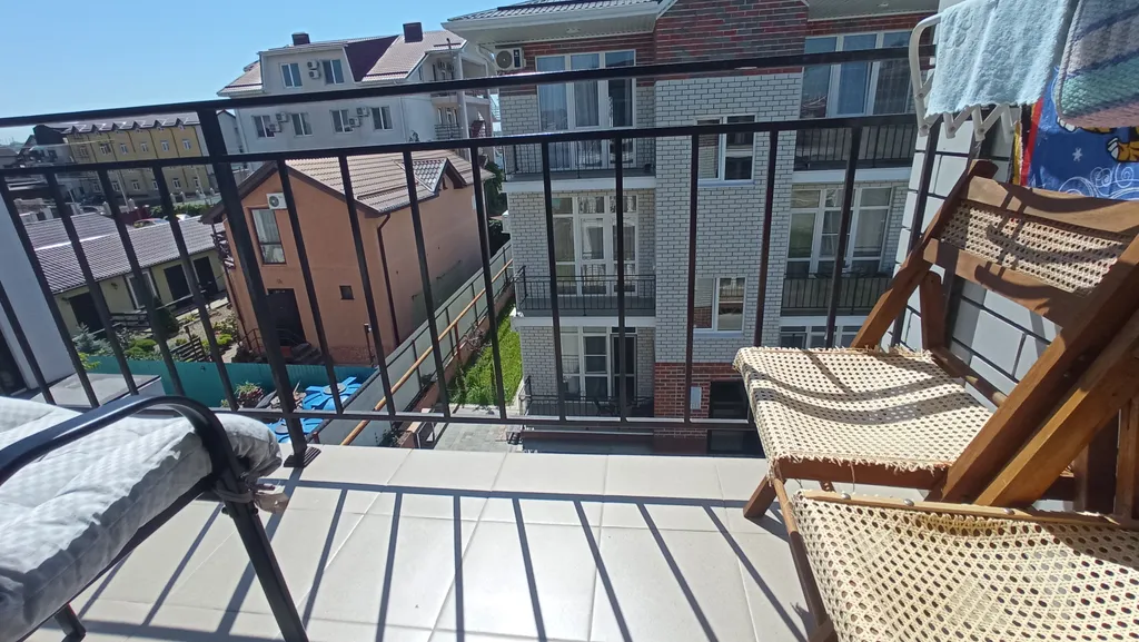 Квартира Квартира Евродвушка у моря с бассейном — Анапа