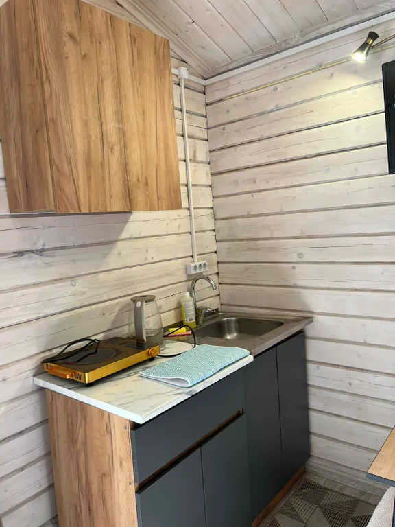 Домик-студия с видом на горы