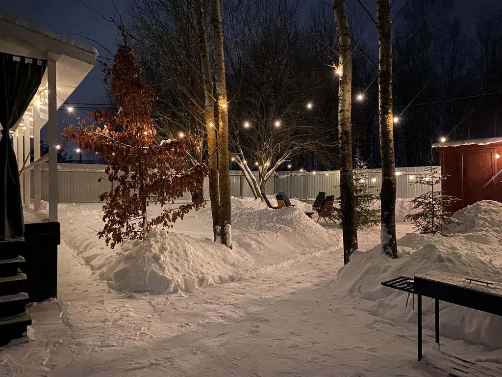 Уютный дом с баней