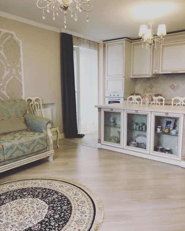 Двухкомнатная квартира с дизайнерским евроремонтом в классическом стиле — аренда посуточно в Витебск