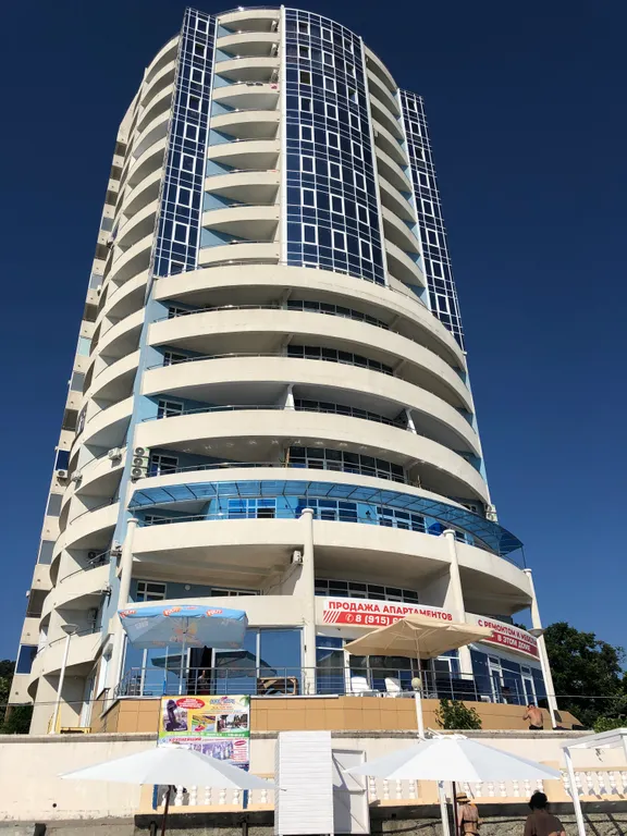 Квартира Квартира Vip студия с террасой и шезлонгами — Лазаревское