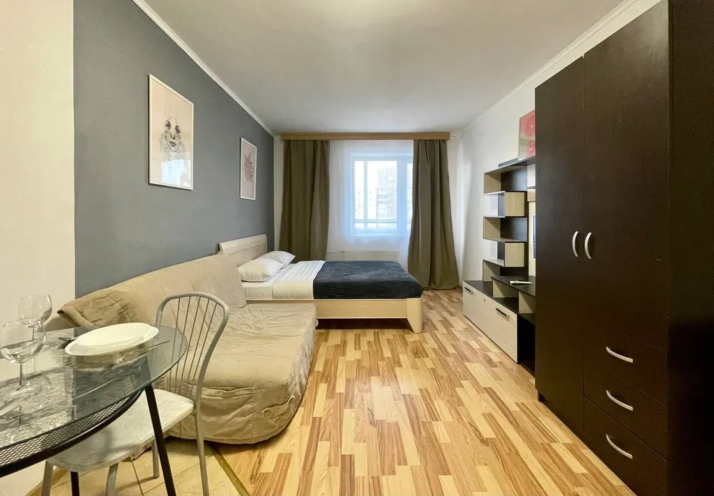 Квартира Уютная квартира-студия в ЖК Адмирал — Санкт-Петербург