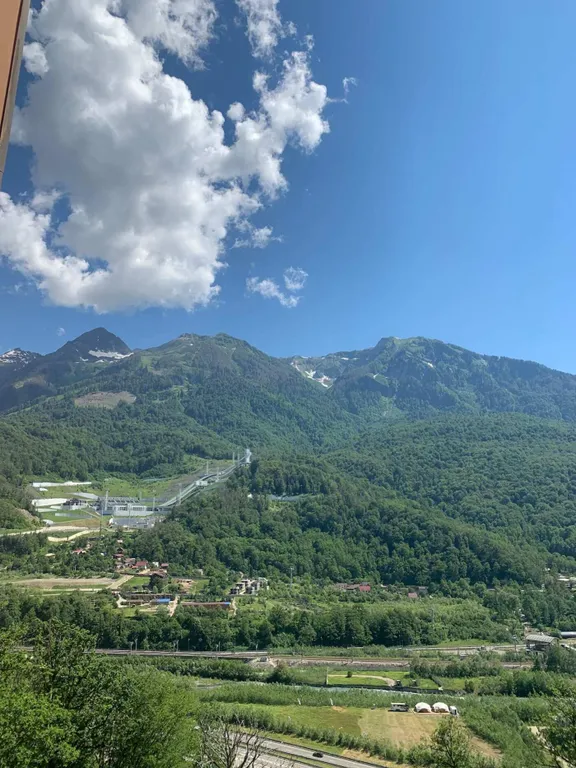 Шале художника с невероятно красивым видом