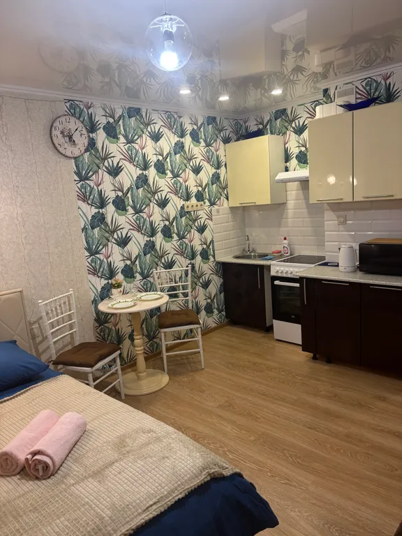 Уютная студия с балконом