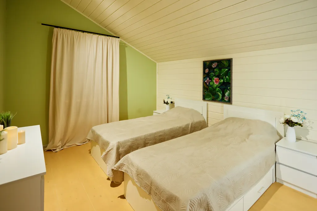 Коттедж на 8 человек с баней и чаном