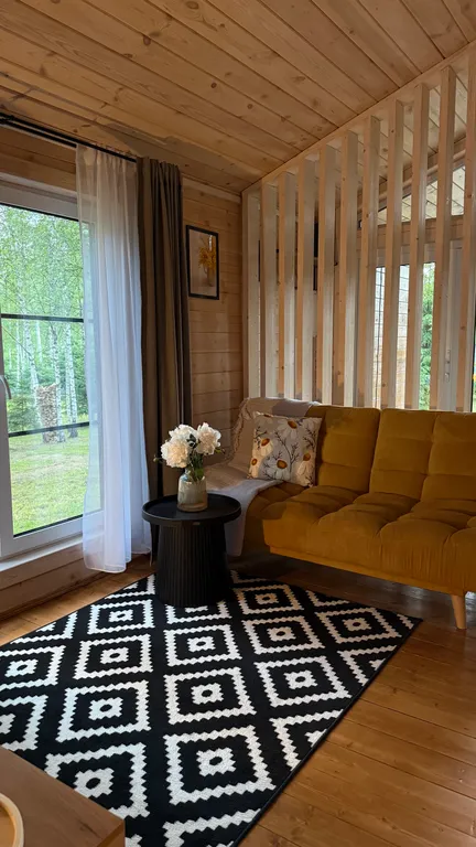 Барнхаус с панорамными окнами Campbin