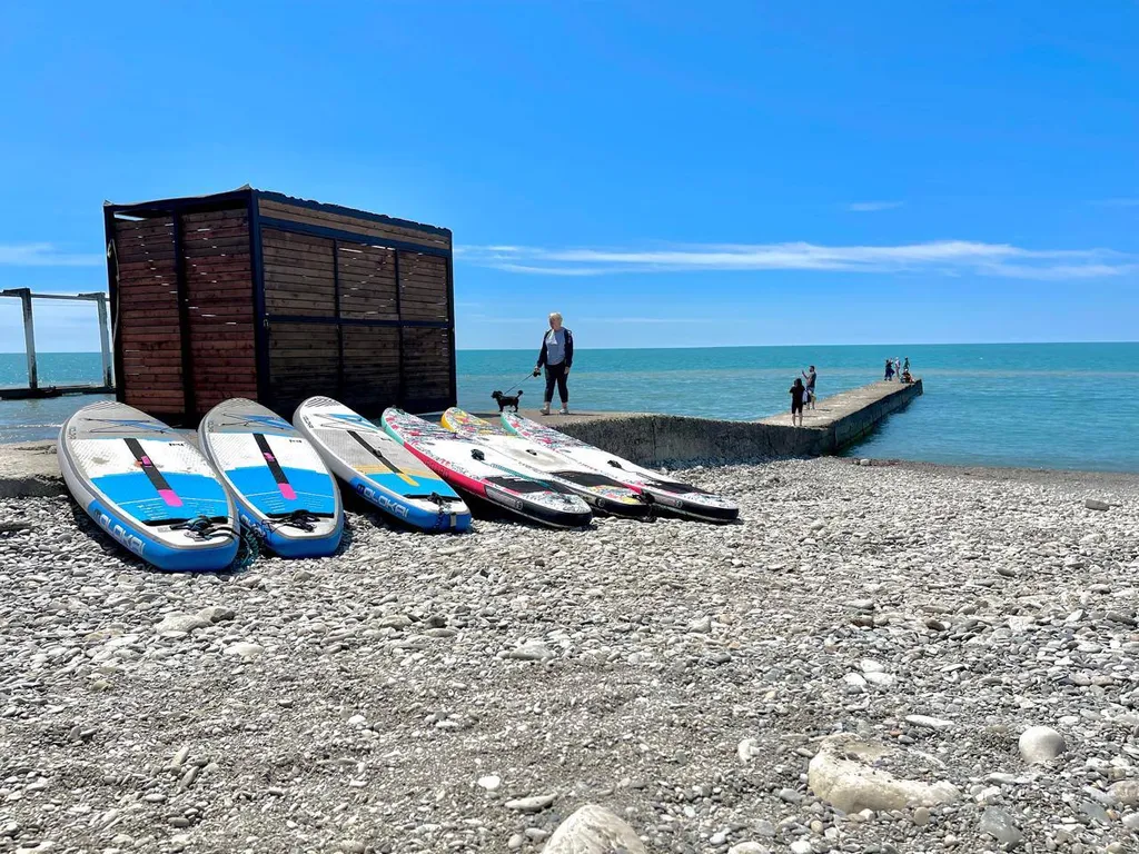 Уютная квартира рядом с морем, дом с бассейном