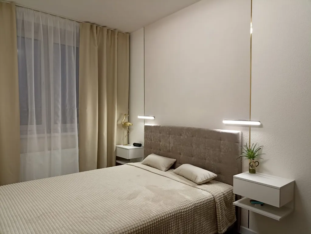 Квартира Дизайнерская евро-двушка в Мурино — аренда посуточно в Мурино