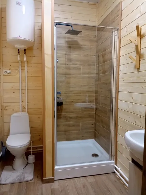 Флотский домик с чаном