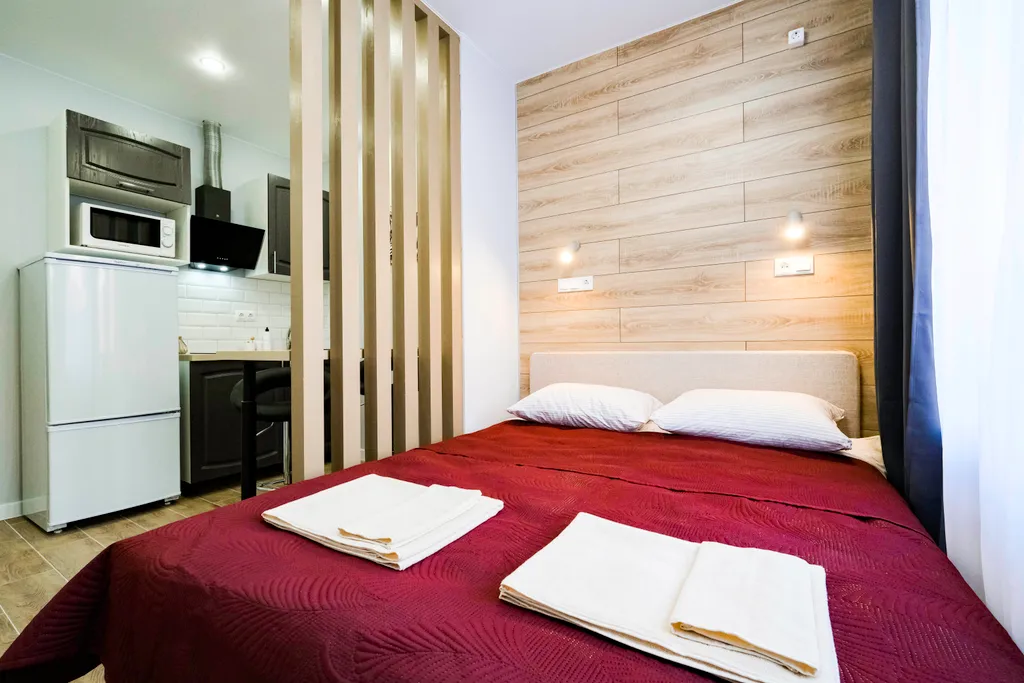 Квартира Уютная студия с новым ремонтом в Мытищах — идеально для отдыха — аренда посуточно в Мытищи