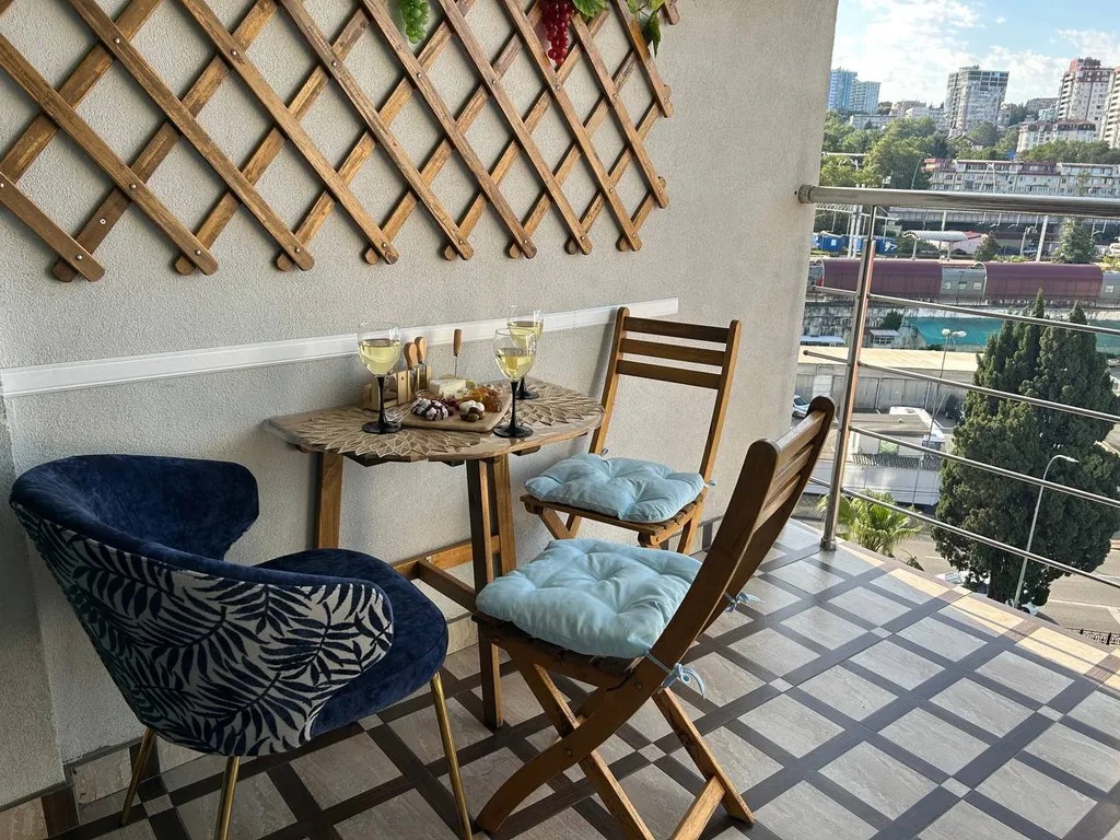 Евроквартира с большой открытой лоджией