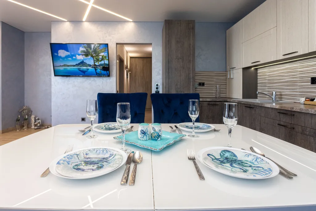 Шикарная квартира евpoпейского уpовня с видом на море