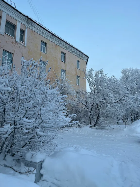 Квартира с видом на горы Хибины