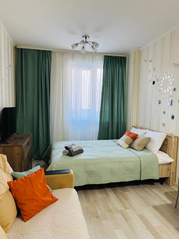 Квартира Уютная студия у метро — аренда посуточно в Мурино