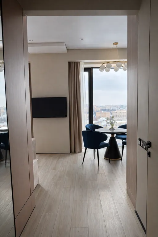 Квартира Дизайнерская квартира с видом на Сити — Москва