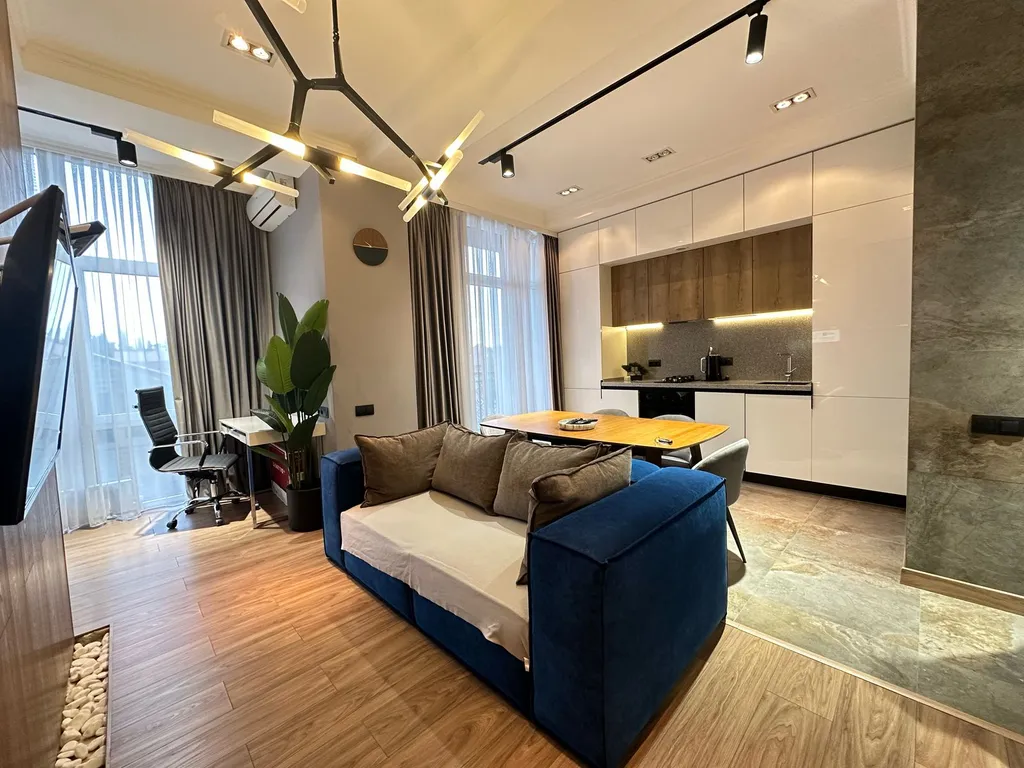 Апартаменты на первой береговой. Всего 5 минут пешком и вы на пляже!