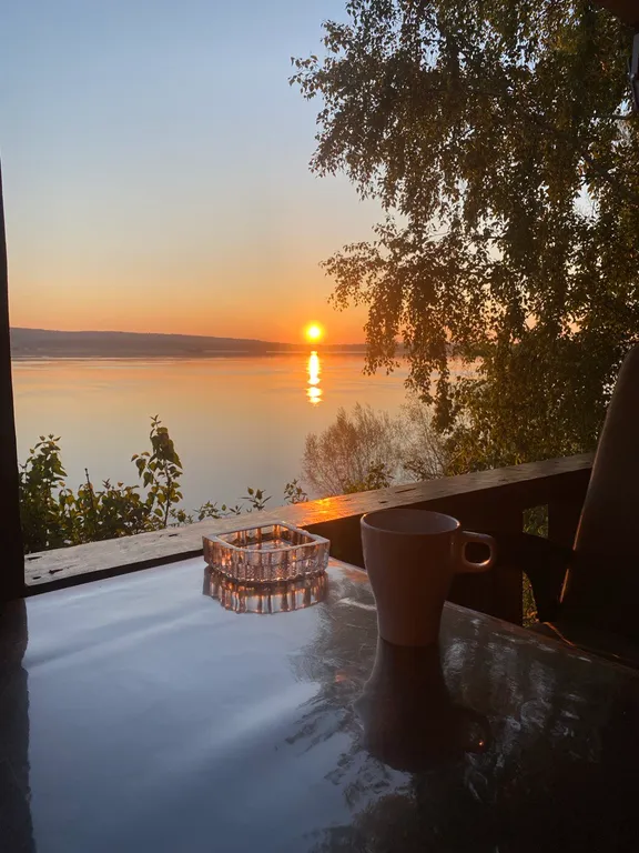 Уютная дача на берегу Волги