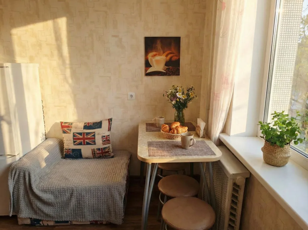 Апартамент с видом на яблоневый сад