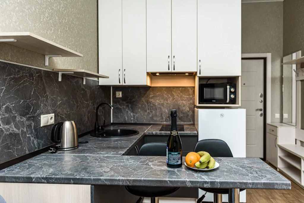 Квартира Квартира Студия с балконом и видом на море в ЖК Черноморский-2 — Геленджик