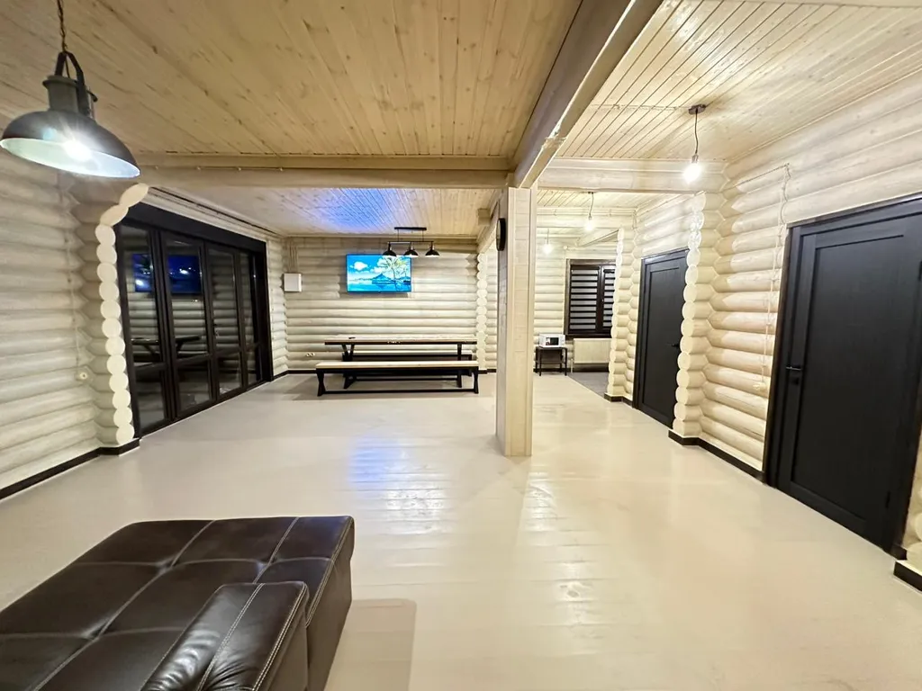 Дача из сруба в Барзикау рядом с Верхним Фиагдоном с бассейном