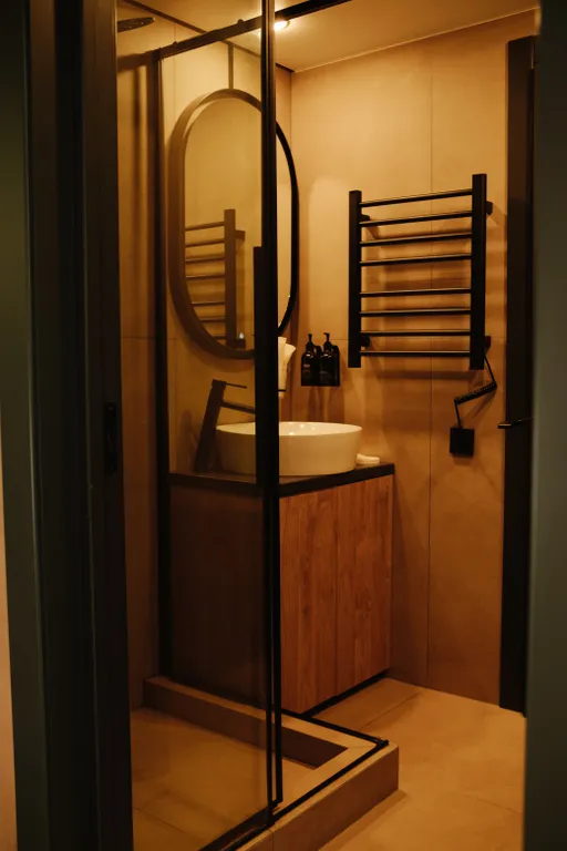 Лесное бунгало с купелью премиум