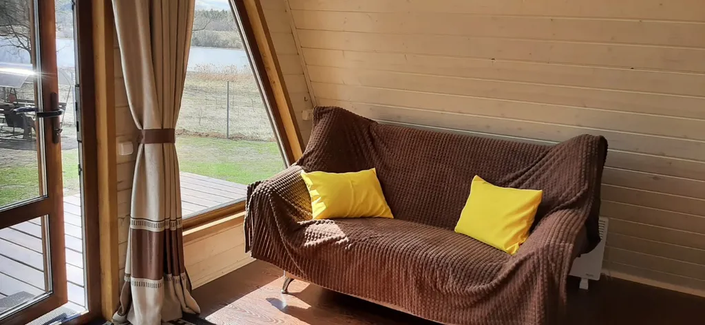 Уютный домик в стиле афрейм