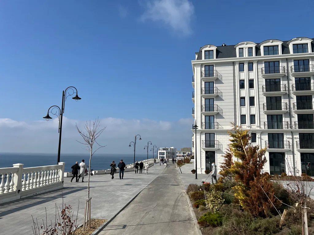 Апартаменты с видом на море у пляжа, первая линия, сапборд включен