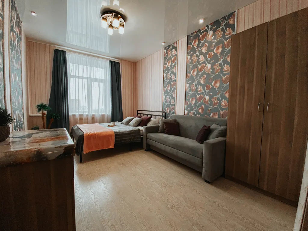 Двушка в центре с видом на Волгу