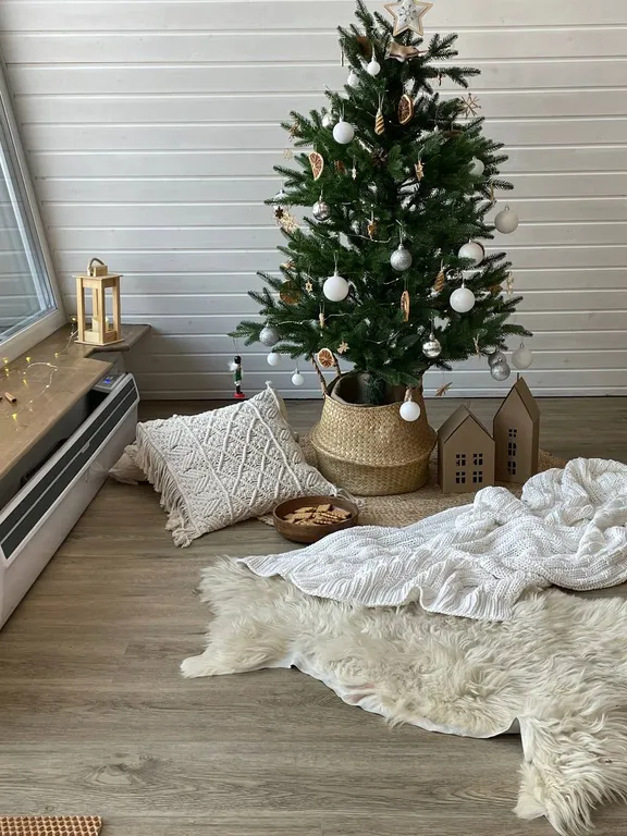 Дом A-frame у подножья горы