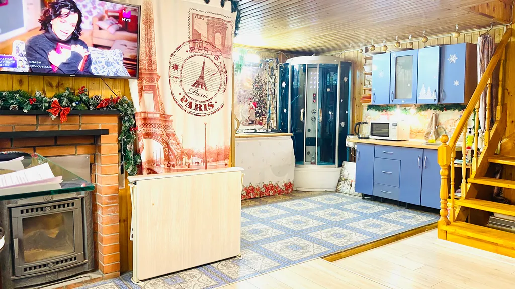 Домик  — с баней, камином и мангалом