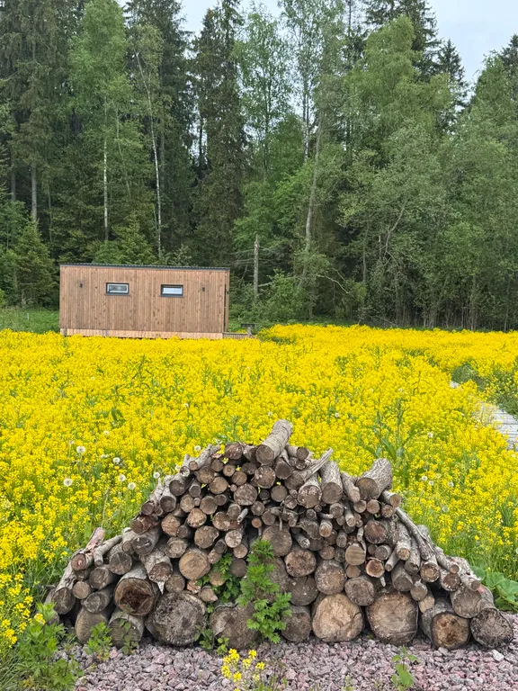 Дом 35m2 — чан, кухня, Wi-Fi