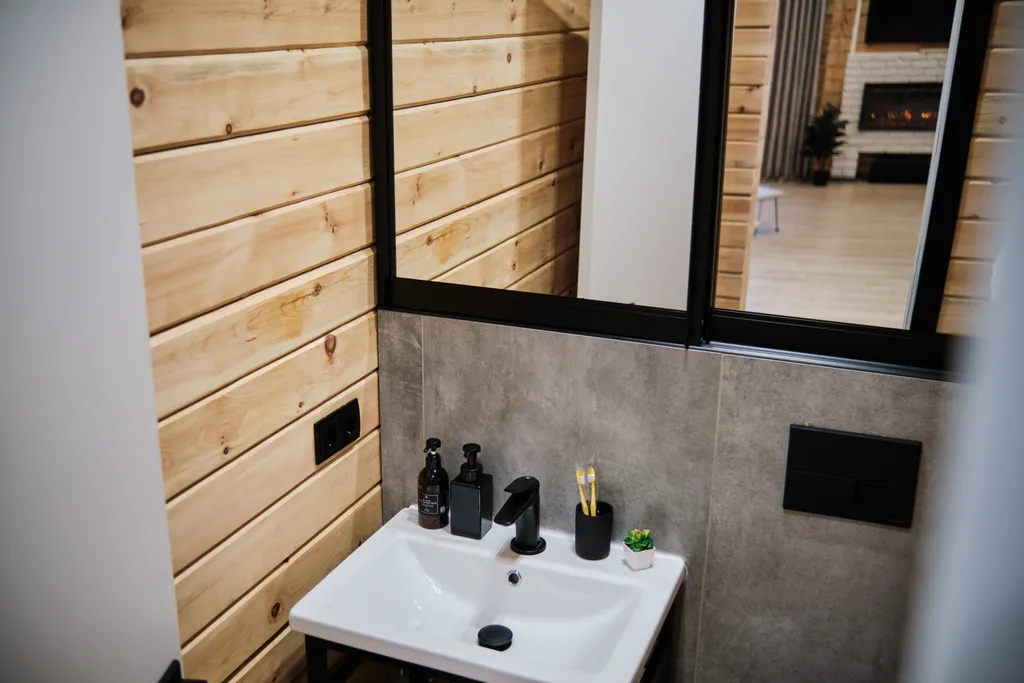 Двухкомнатный дом с сауной