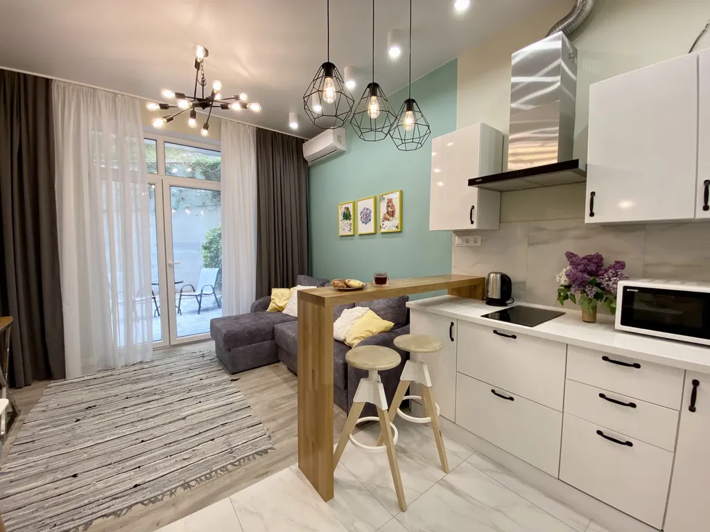 Евро-апартаменты с большой террасой Villa Elizabeth