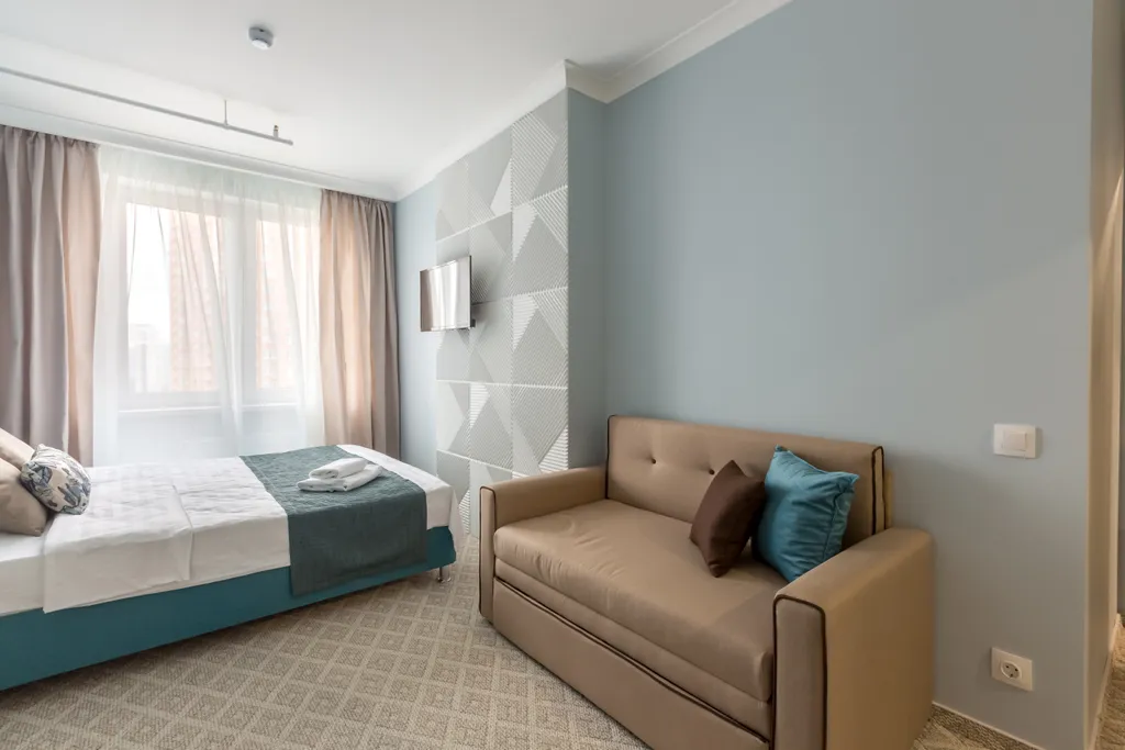 Апартаменты Кварт-Отель студия с джакузи Лазурная