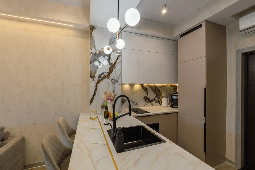 Стильная видовая квартира в приморском парке