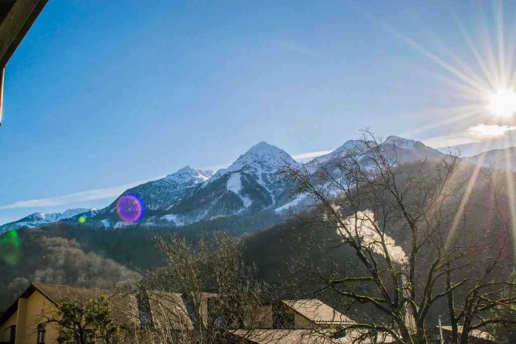 Вид на горы - Отдельная спальня - Центр Эсто - Садка