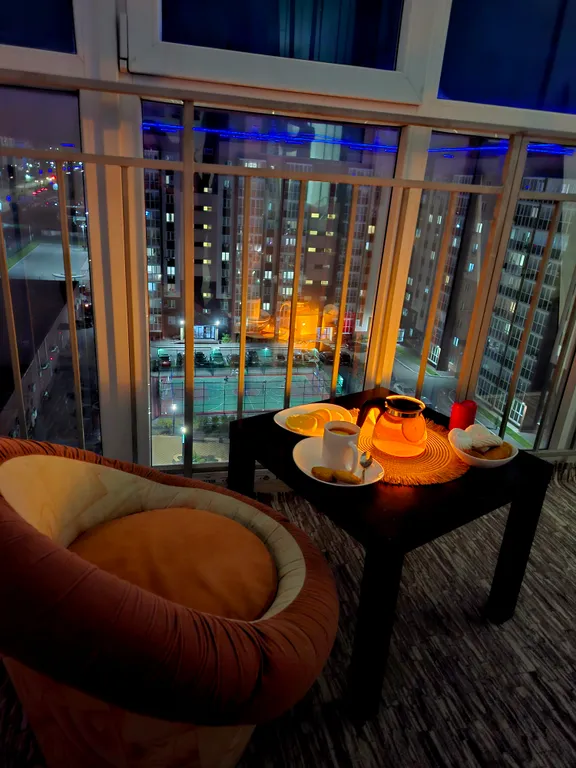 Уютная квартира в современном ЖК с красивым панорамным видом