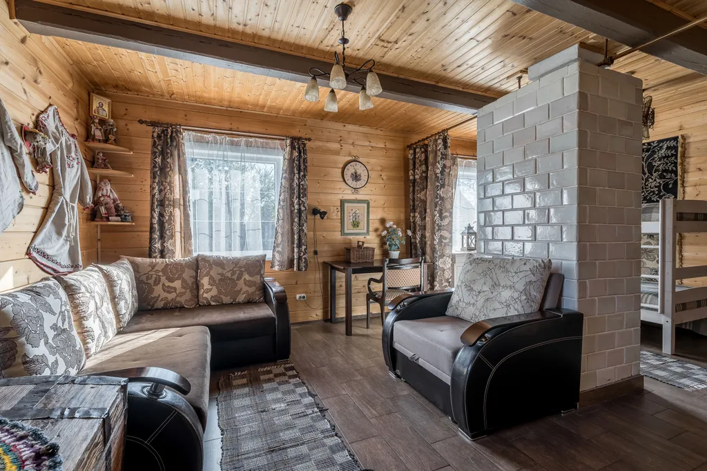 Деревянный дом с русской печкой и сеновалом — отдых в Беловежской пуще