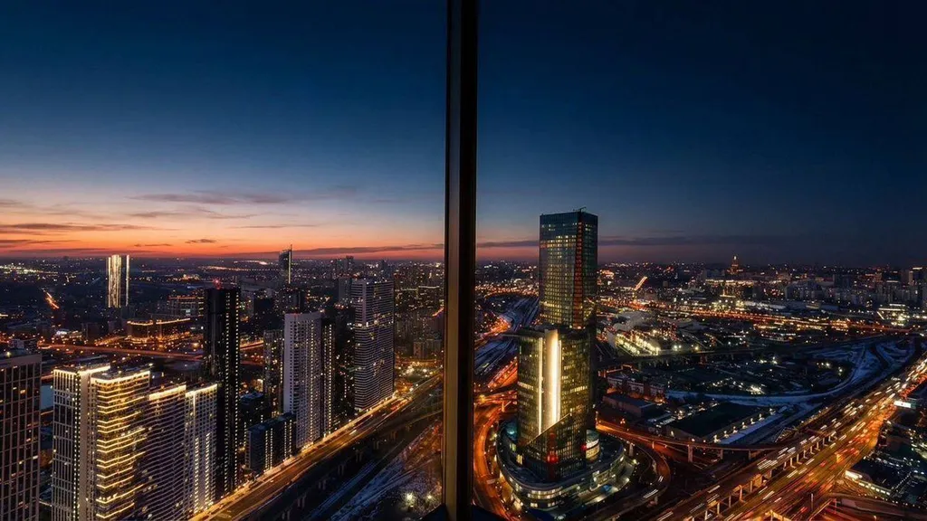 Угловой топ вид! 53 этаж