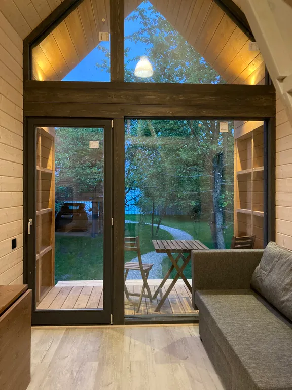 Коттедж Коттедж Новый барнхаус с баней — Манюхино