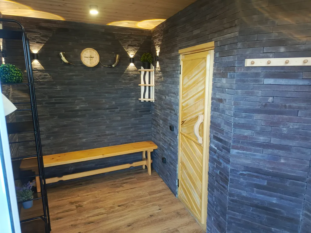 Комфортный отдых с горячим бассейном и баней на дровах