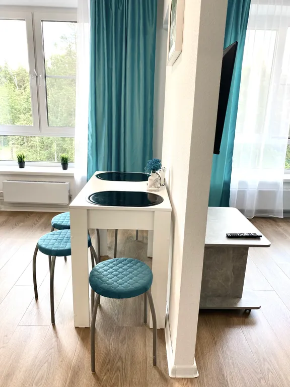 Стильная квартира Аквамарин