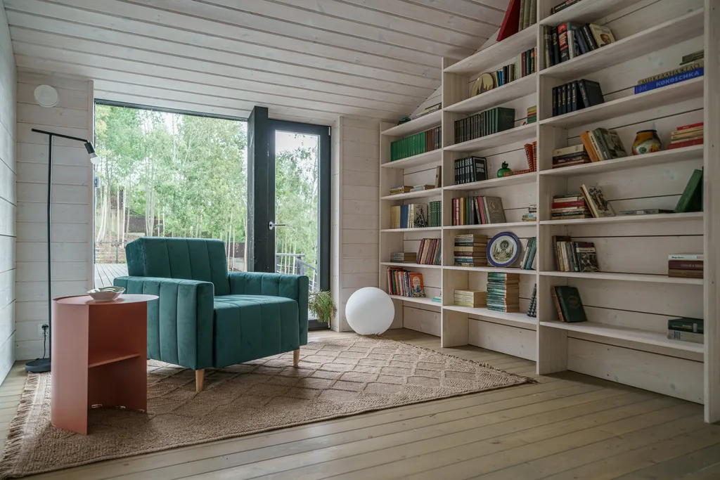 Просторный семейный коттедж у залива