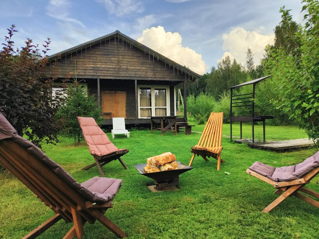 Шале с камином