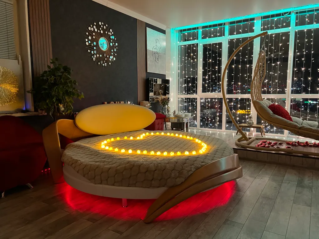 Видовой пентхаус-студия с террасой в самом центре