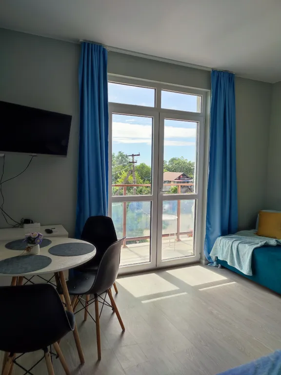 Новая студия с видом на море в Хосте